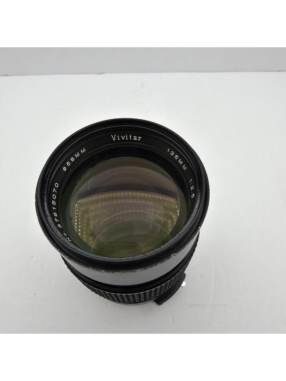 Vivitar 5mm 135mm 1:2.5 Auto Telephoto Lens No. 37615079 Mount Film Camera Lens